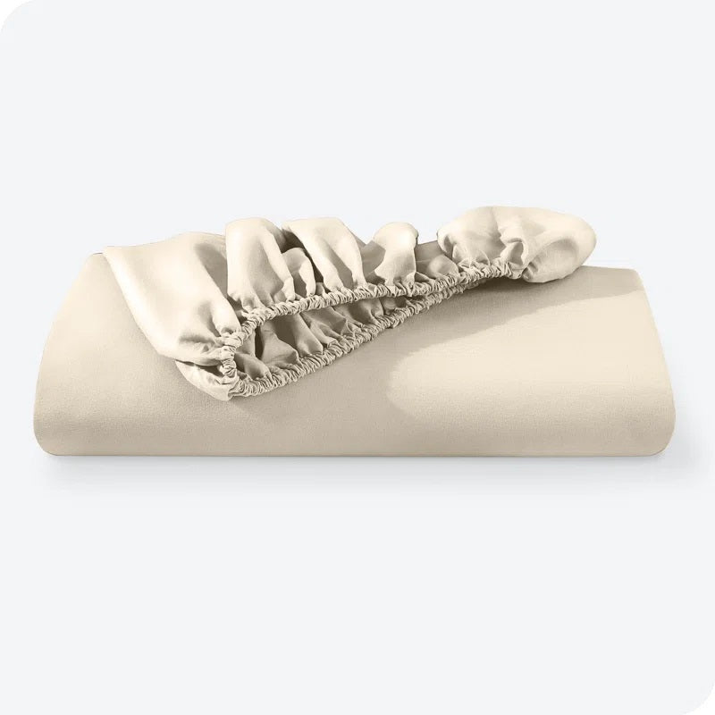 Queen Fitted Sheet Ultra-Soft Wrinkle Resistant Microfiber Bottom Sheet