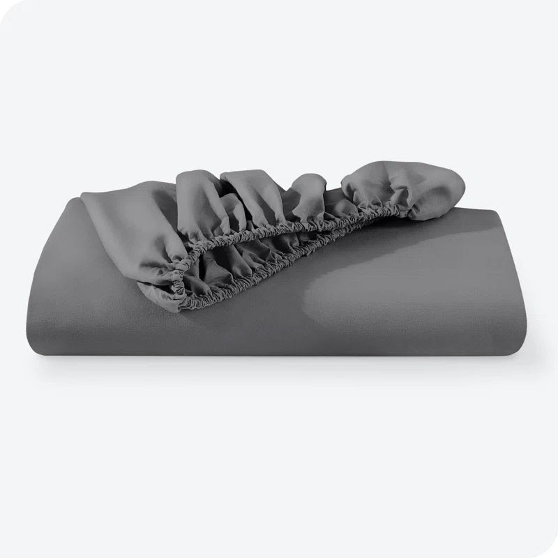 Queen Fitted Sheet Ultra-Soft Wrinkle Resistant Microfiber Bottom Sheet